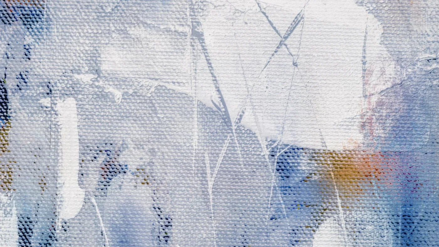 Detall de «Gebre»: la textura de la pintura